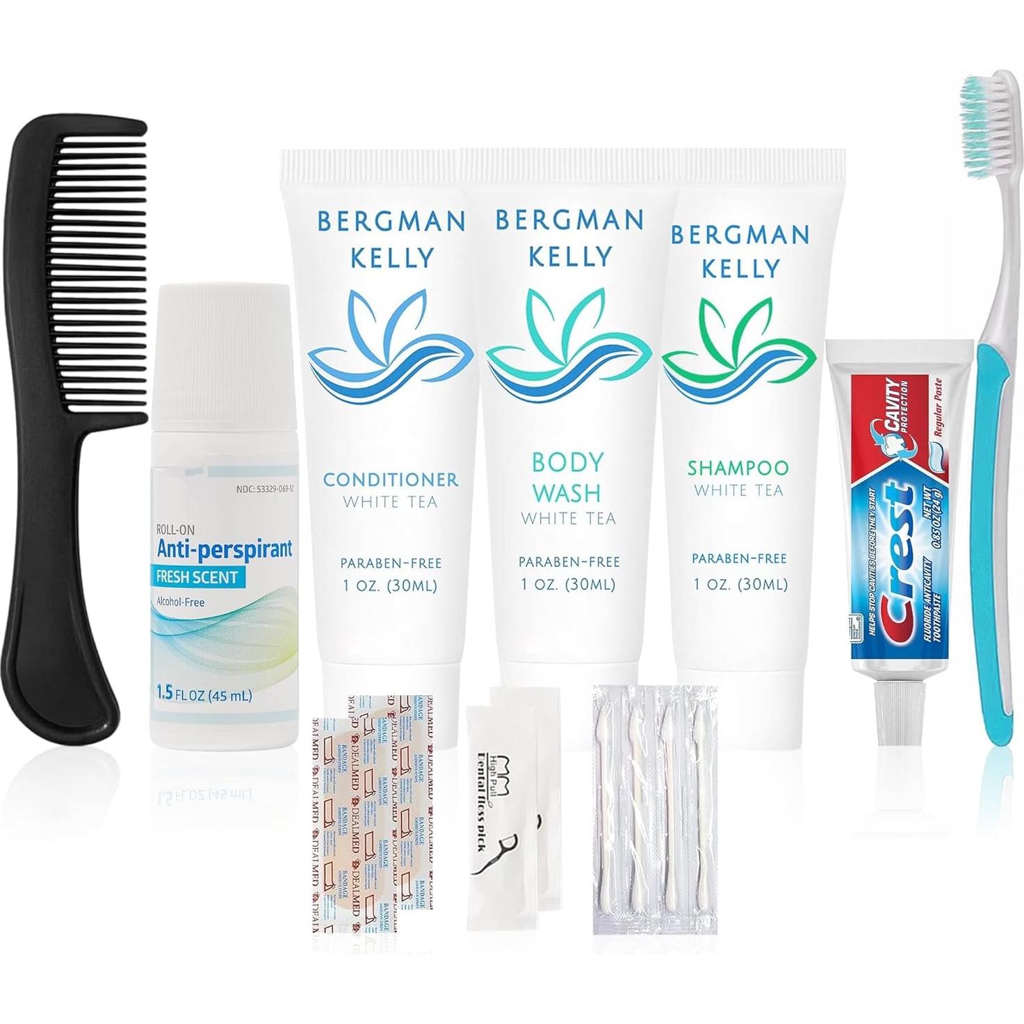 Kit de Aseo de Viaje Trektote 13 Piezas TSA - Esenciales