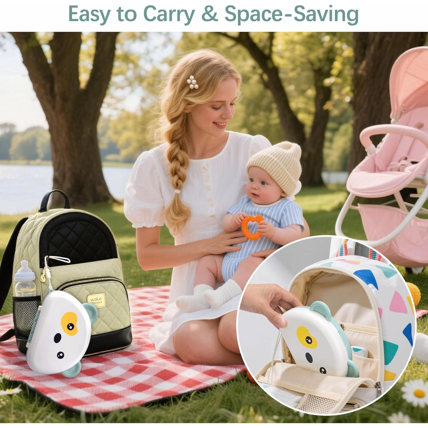 Kit de Limpiador de Biberones CandyHome 7 en 1 Verde