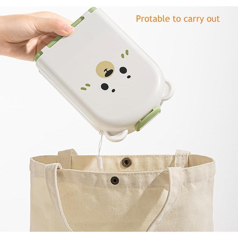 Juego de limpieza de biberones 6 en 1 Onluckdeer Verde