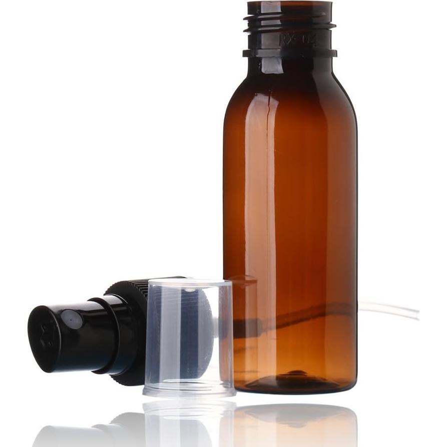 Botellas de Spray 30ML SINIDE - 4 Pack Reutilizables Ámbar