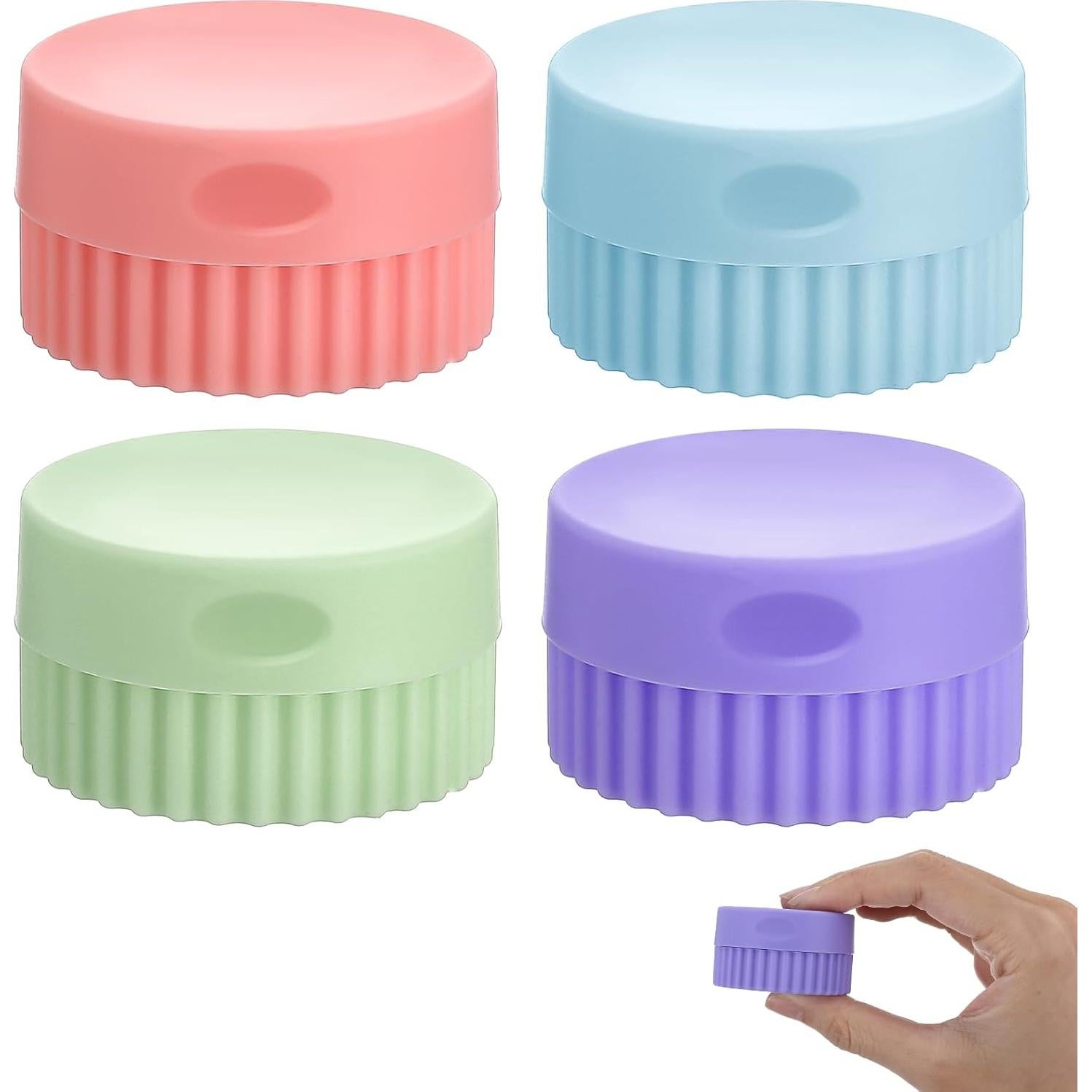 Set 4 Contenedores de Silicona para Viaje Guduling 20ml