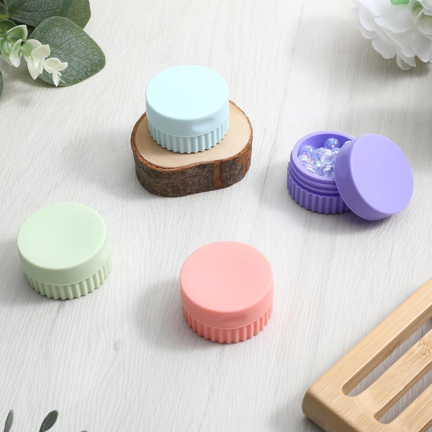 Set 4 Contenedores de Silicona para Viaje Guduling 20ml