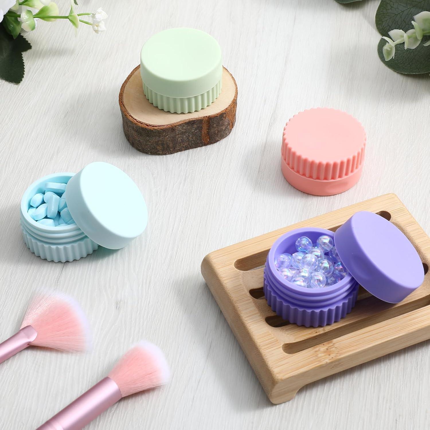 Set 4 Contenedores de Silicona para Viaje Guduling 20ml