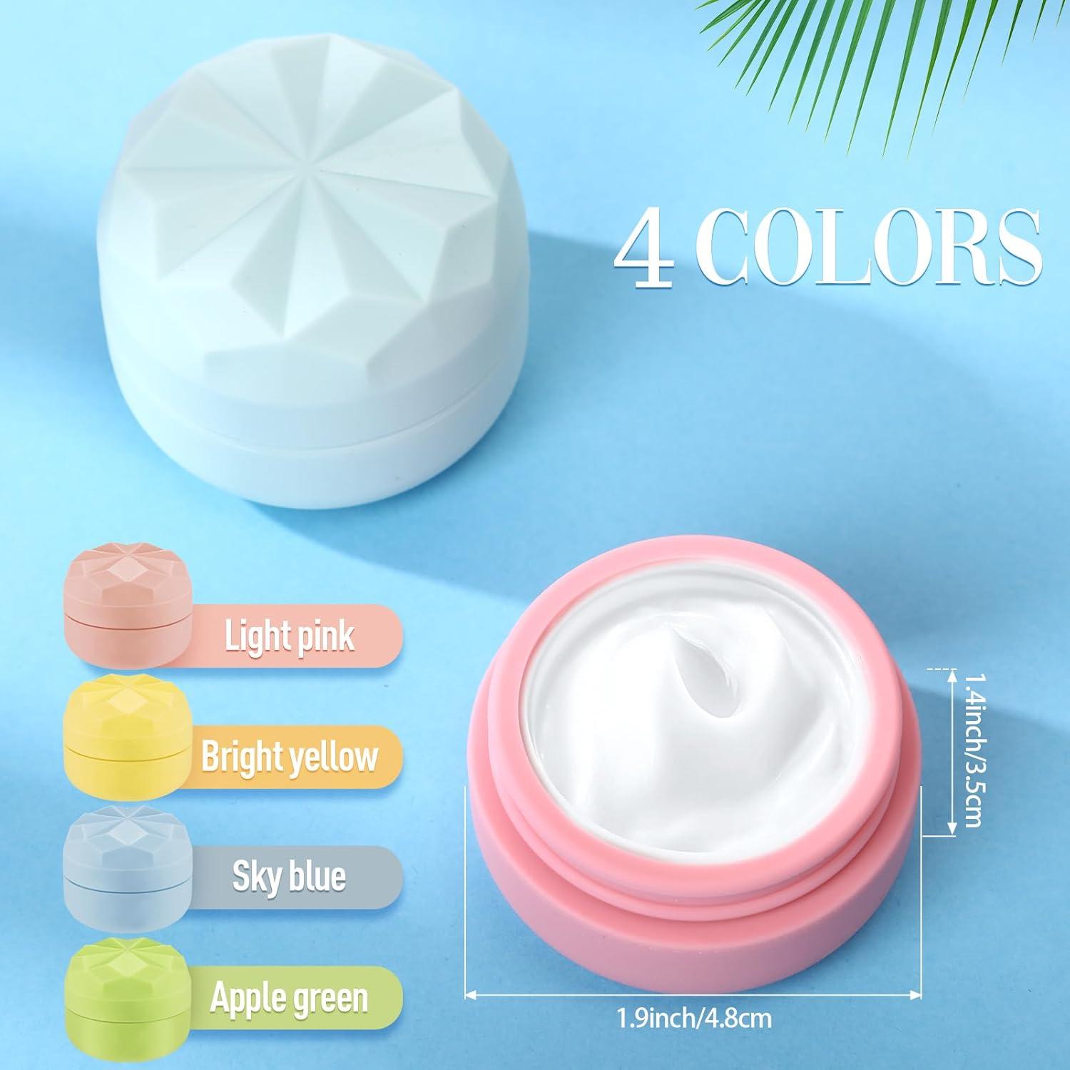 Contenedores de Viaje Maxcheck 4 Pcs Silicona 20 ml Multicolor