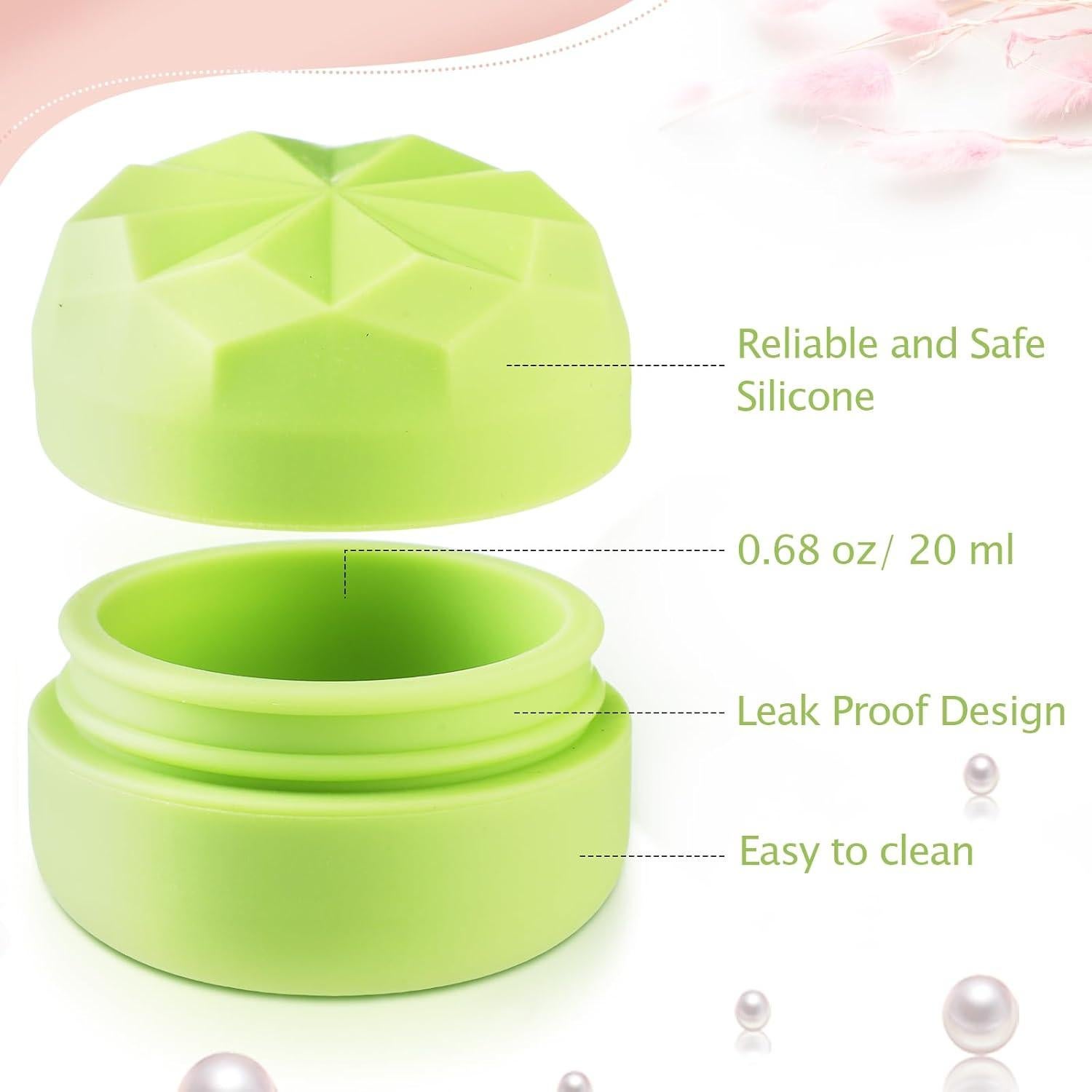 Contenedores de Viaje Maxcheck 4 Pcs Silicona 20 ml Multicolor