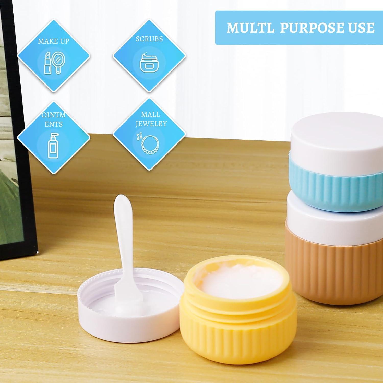 Set de Botellas de Viaje Silicona KOUWICH 25 Piezas TSA