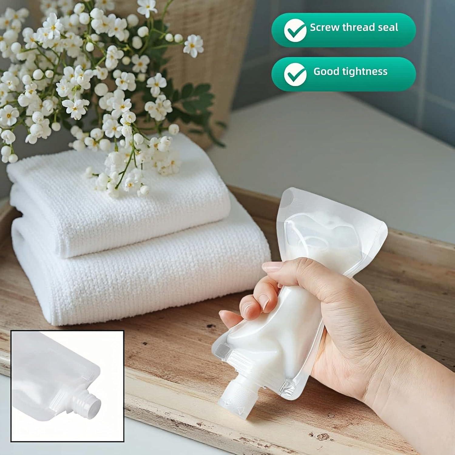 Kit de Botellas de Viaje Chinshwehaw 30ml/50ml/100ml a Prueba de Fugas