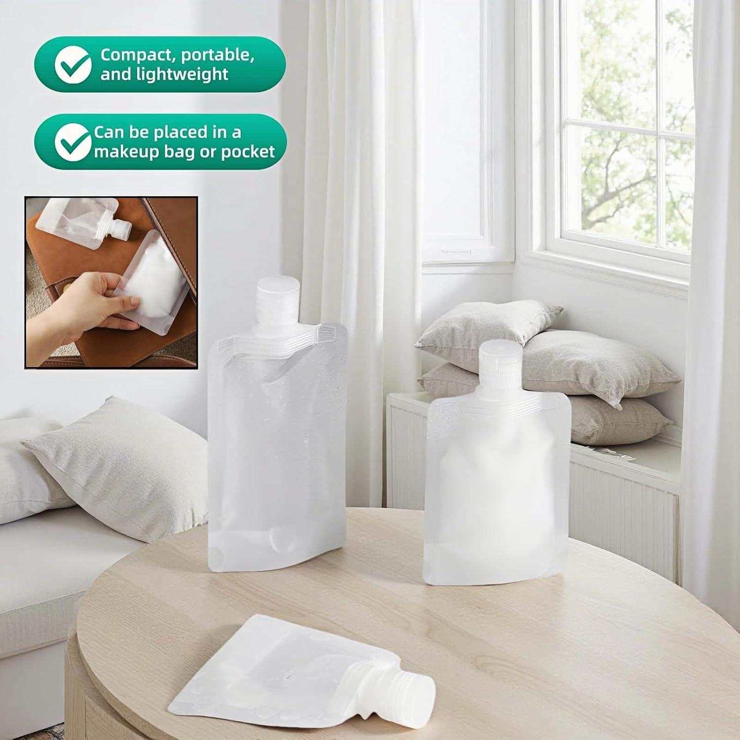 Kit de Botellas de Viaje Chinshwehaw 30ml/50ml/100ml a Prueba de Fugas