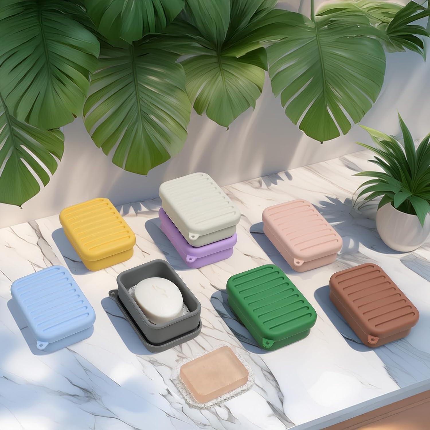 Funda de Jabón de Silicona AIMAIAIMAI Verde Menta 150g