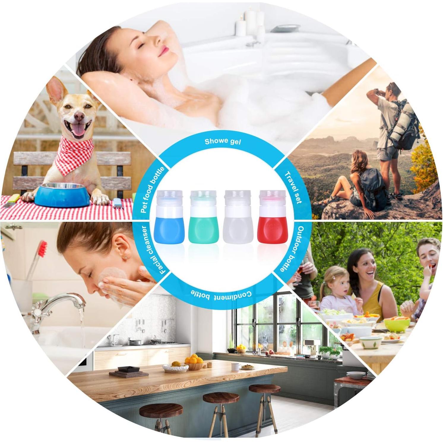 Botellas de Aderezo para Ensaladas PuGez - 4 Piezas 37ml