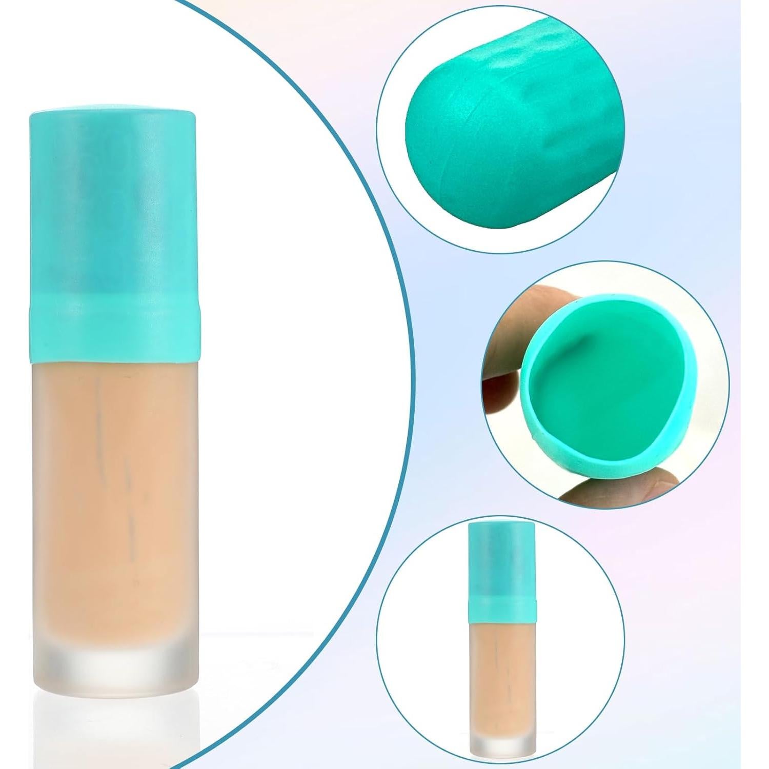 15 Fundas de Silicona Kifmurase para Botellas de Viaje