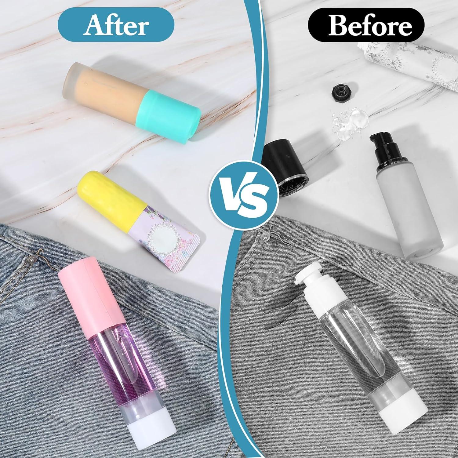 15 Fundas de Silicona Kifmurase para Botellas de Viaje