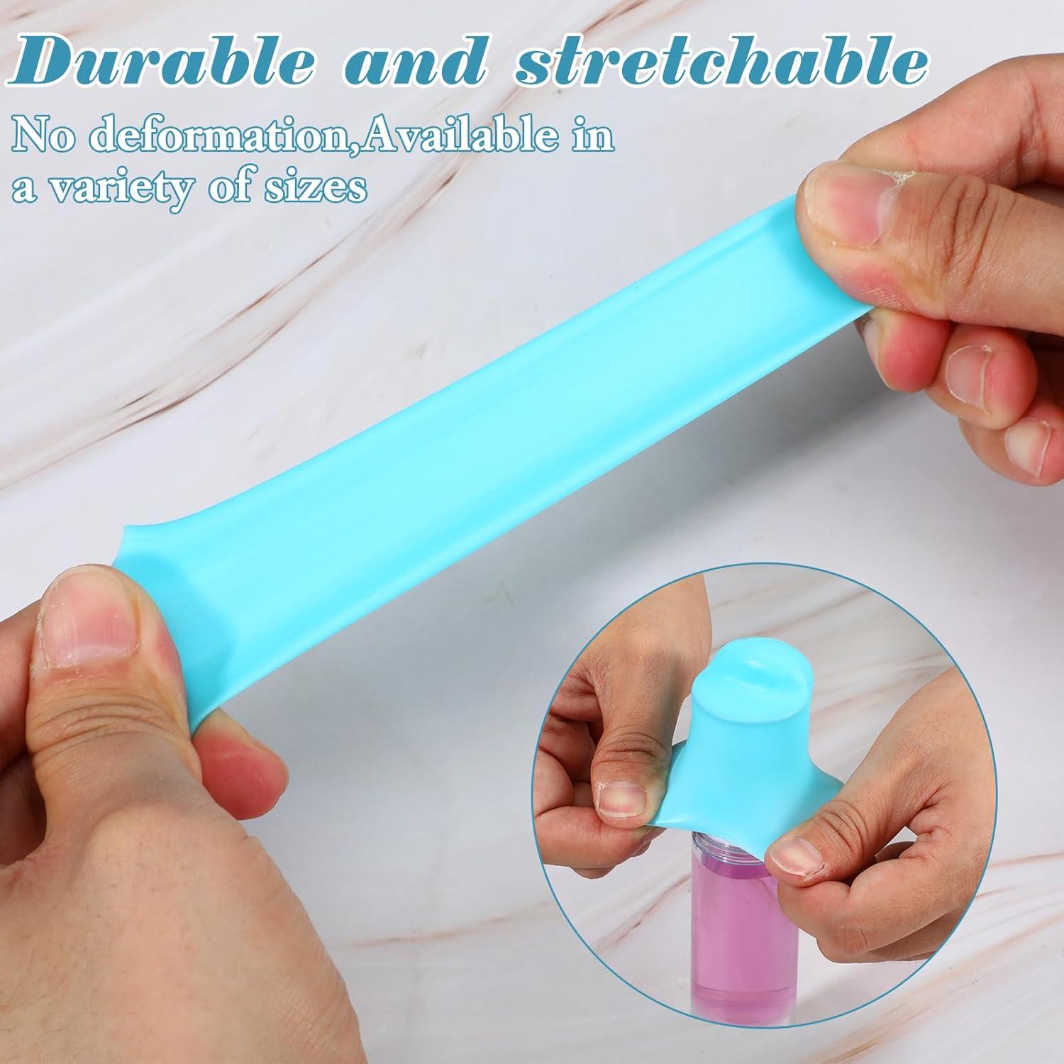 15 Fundas de Silicona Kifmurase para Botellas de Viaje