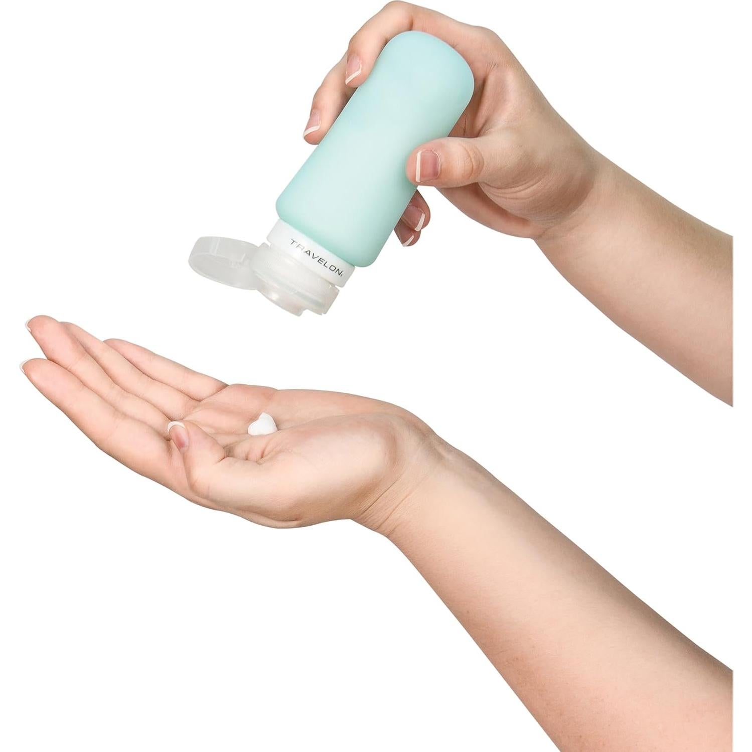 Juego de 2 Tubos Inteligentes Travelon 89 ml a Prueba de Fugas