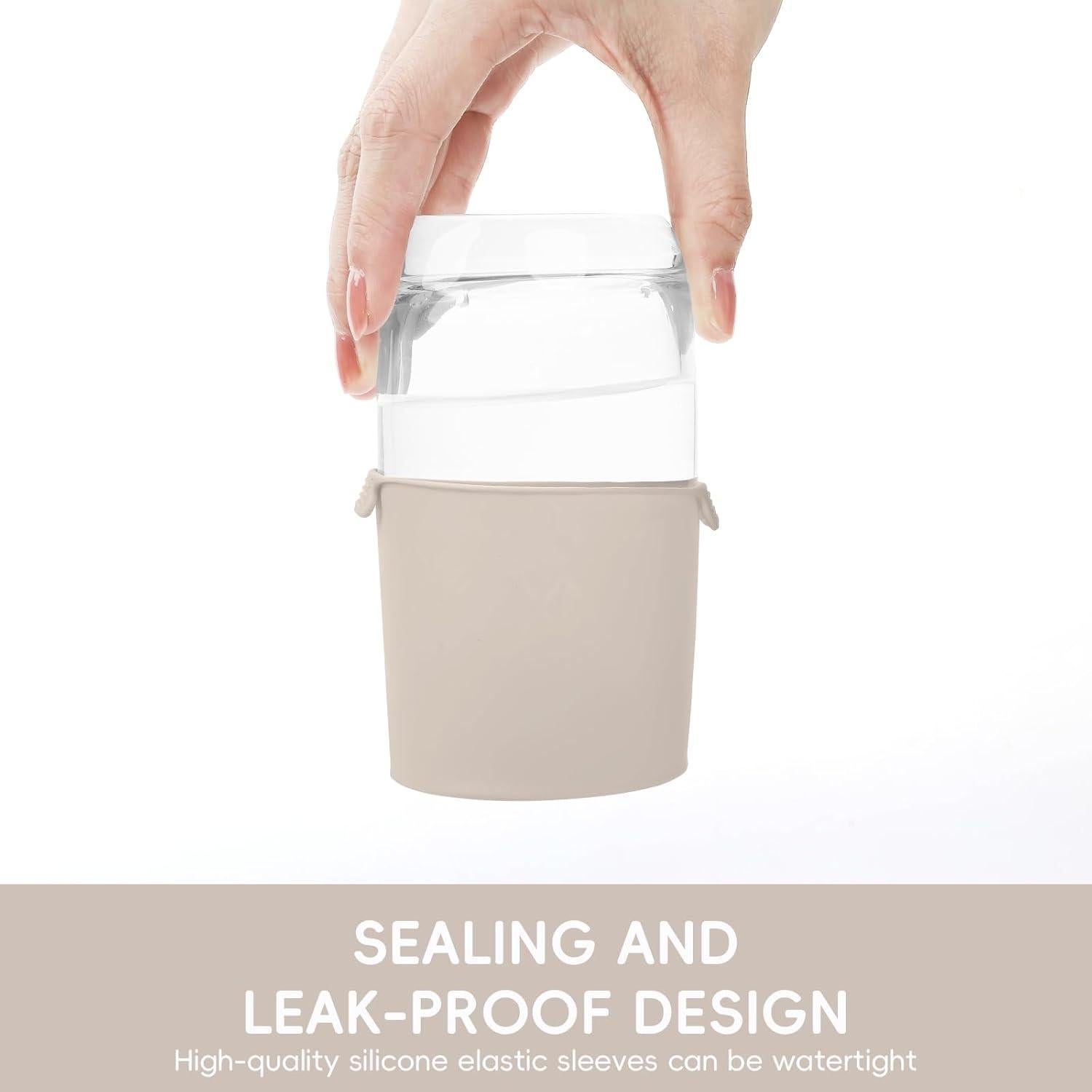 Fundas de Silicona a Prueba de Fugas Mrsdry 8pcs Viaje