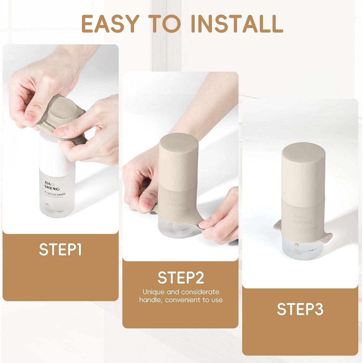 Fundas de Silicona a Prueba de Fugas Mrsdry 8pcs Viaje