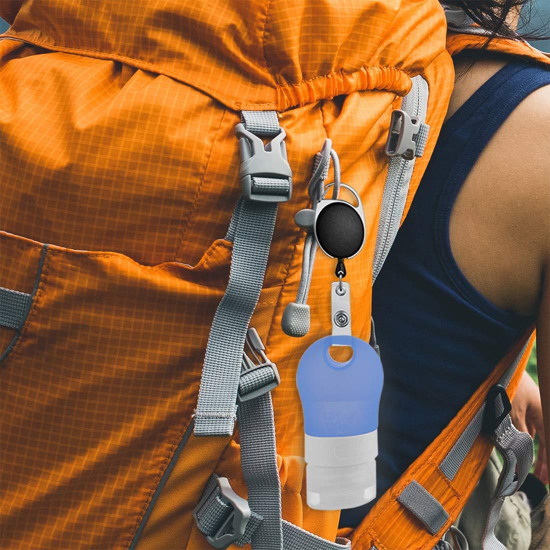 Conjunto de Botellas de Silicona Portátiles Linkidea 38.4 ml x 3