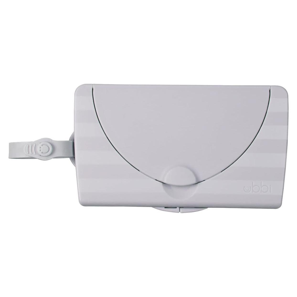 Dispensador de Toallitas Ubbi On-The-Go Gris - Portátil y Compacto