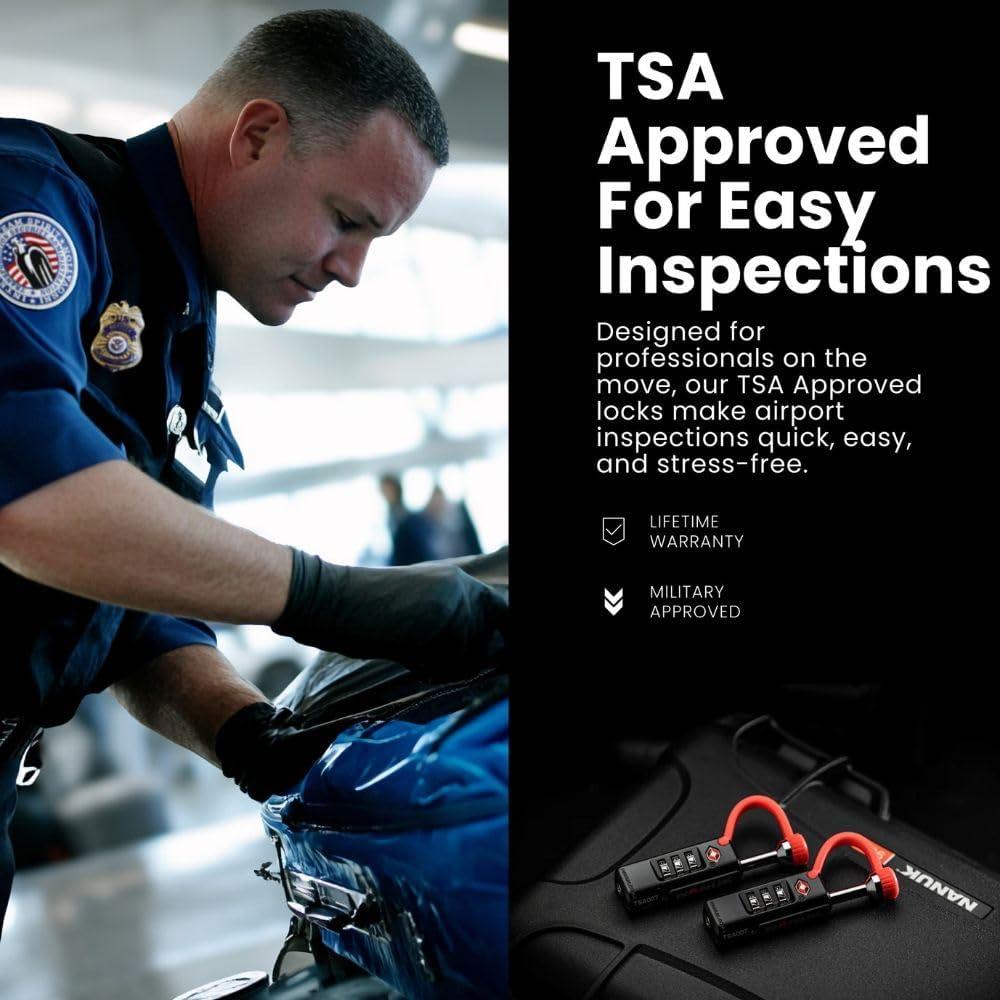 Cerradura de Equipaje TSA NANUK 900-TSALOCK - Resistente y Segura