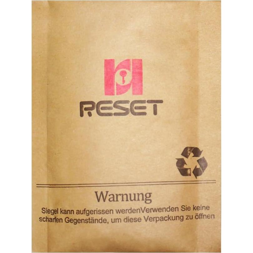 Candado de Combinación RESET-192 Negro 4 Dígitos 10cm 2 Piezas