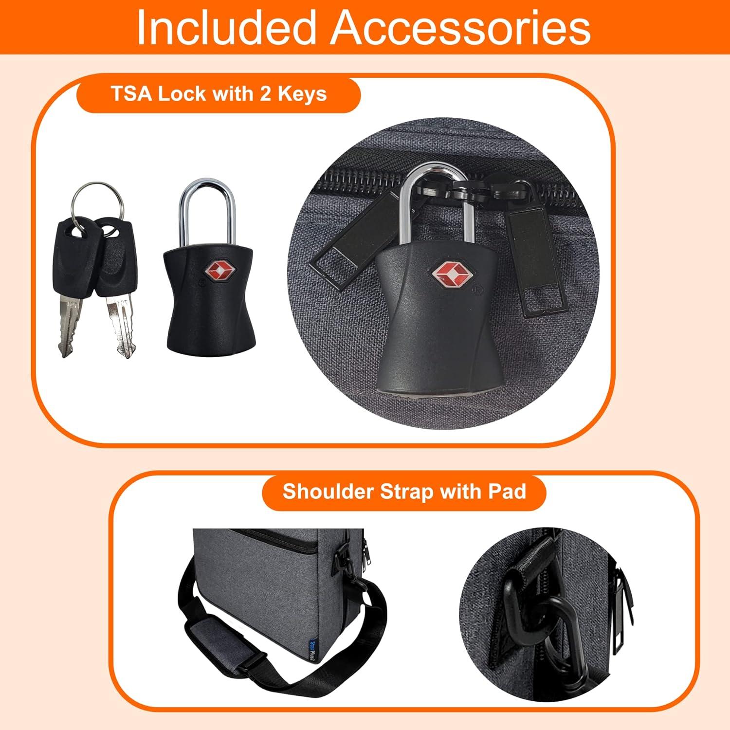 Organizador de Medicamentos StarPlus2 Extra Grande con Candado