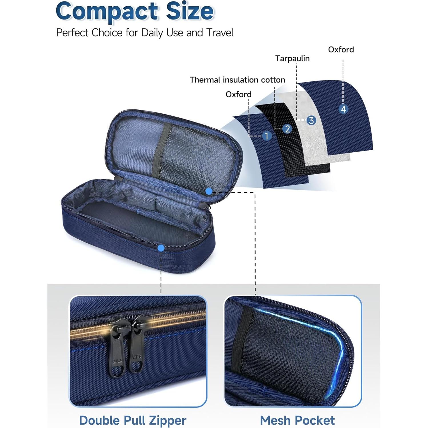 Estuche Refrigerado para Viales de Insulina YOUSHARES - Aprobado por TSA