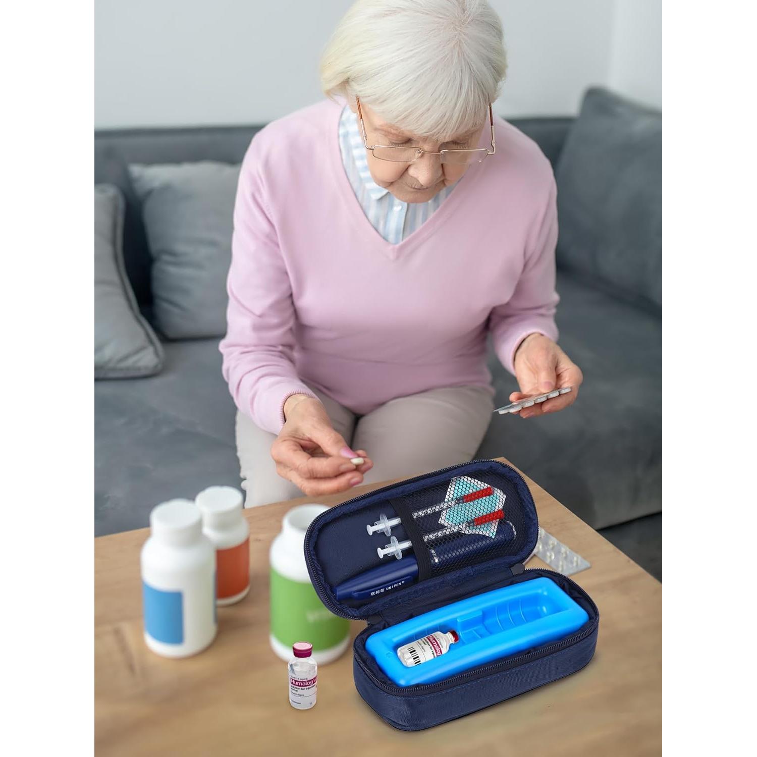 Estuche Refrigerado para Viales de Insulina YOUSHARES - Aprobado por TSA