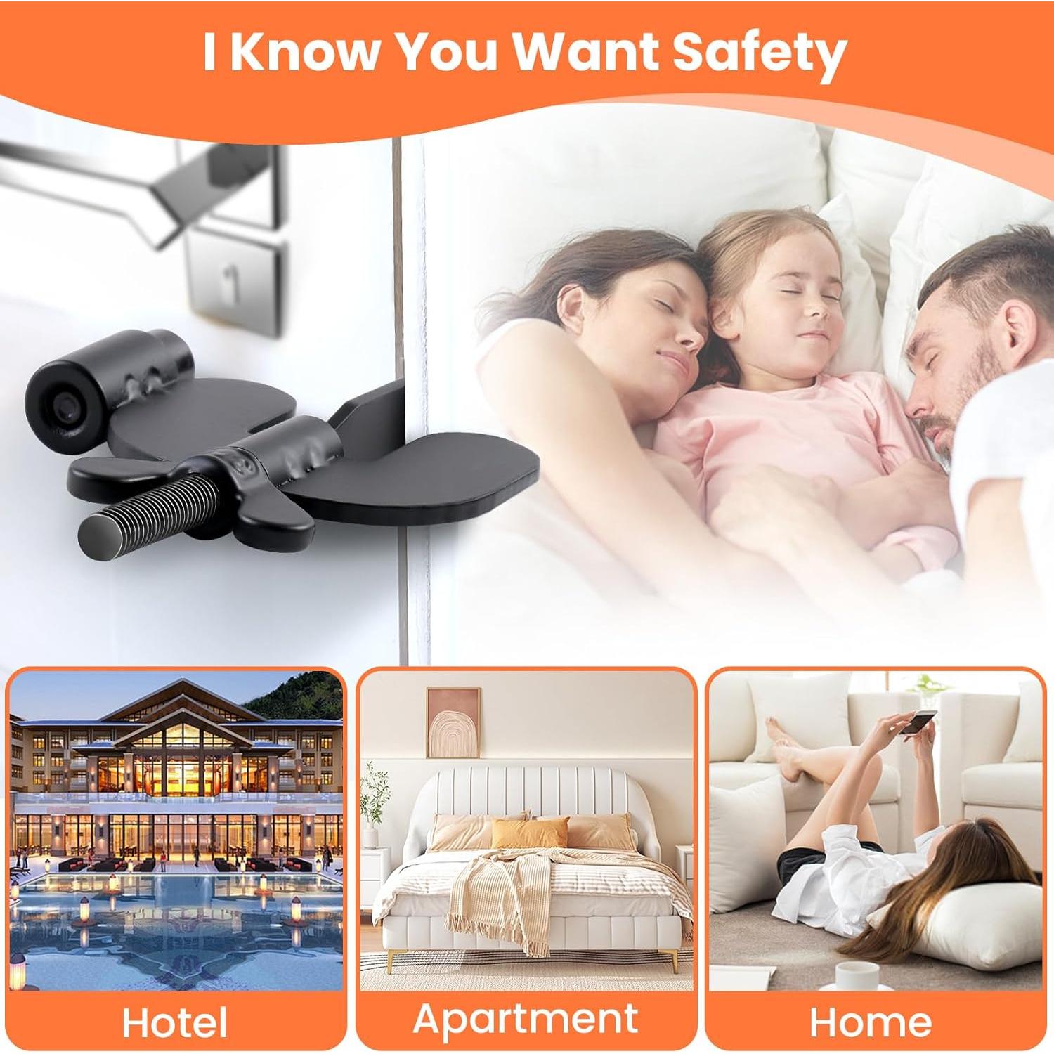 Cerradura Portátil WINCHY de Acero Inoxidable para Viajes