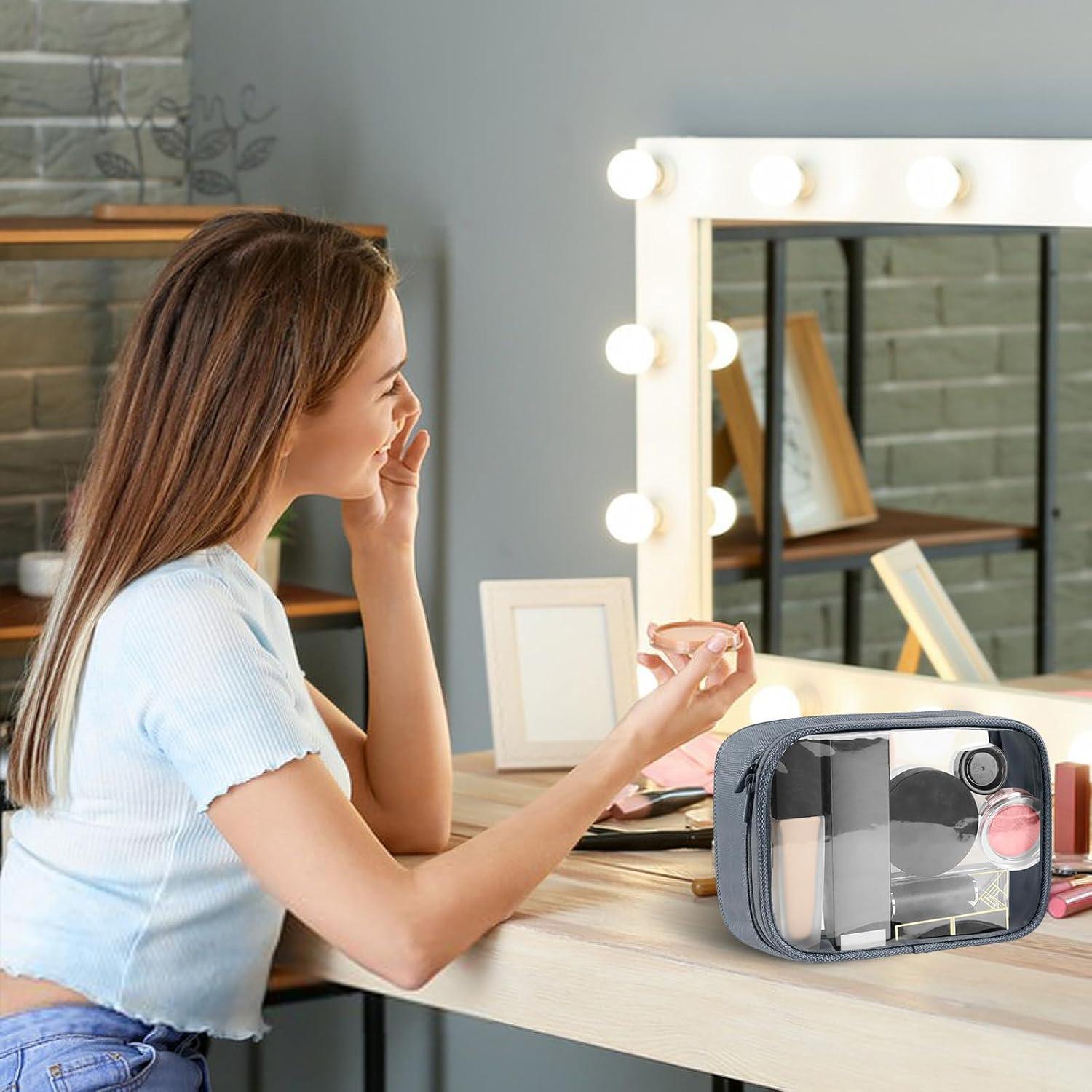 Bolsa de Aseo Moyad Aprobada por TSA 20.8x14cm Gris