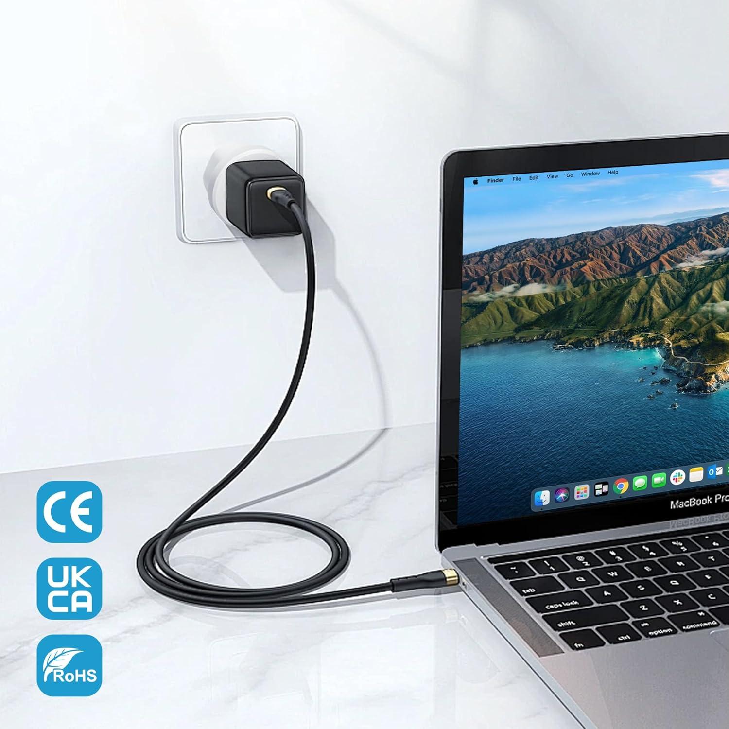 Adaptador de Enchufe de Viaje Europeo Ziissup Tipo C 3 Piezas