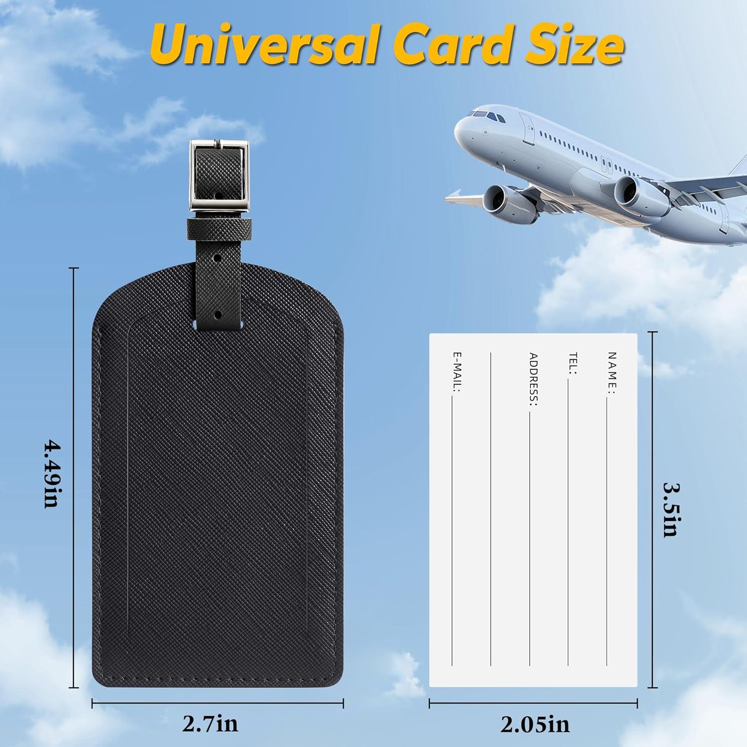 Paquete de 3 Etiquetas de Equipaje Airkit con Protección Privacidad