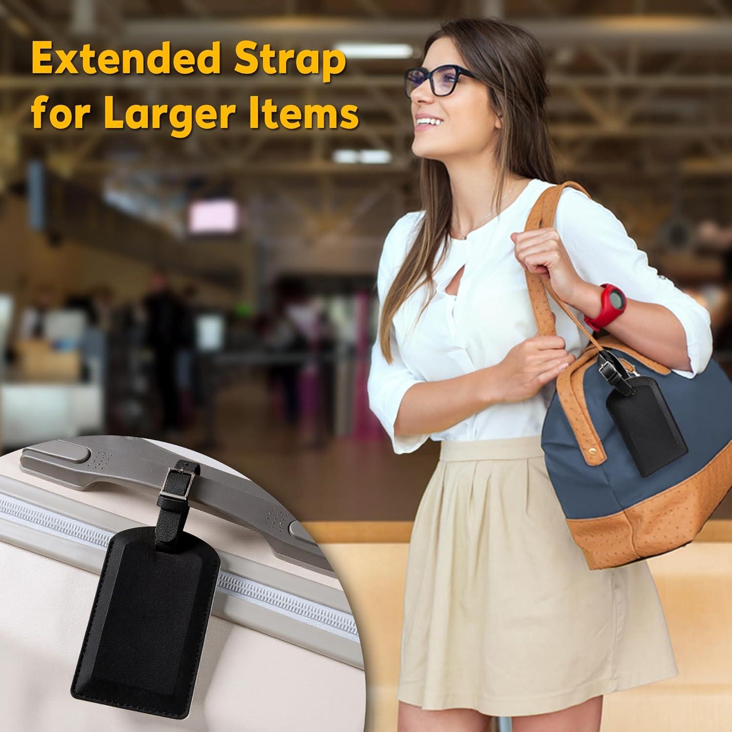 Paquete de 3 Etiquetas de Equipaje Airkit con Protección Privacidad