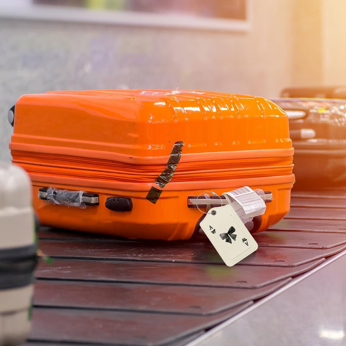 Etiquetas de Equipaje LARTSFRO 2 Piezas Diseño Único PU