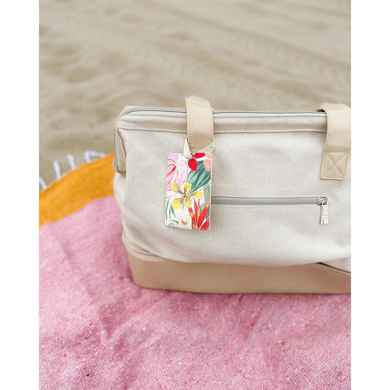 Etiqueta de Maleta Ban.do Getaway de Cuero Vegano 11.4x7.6cm