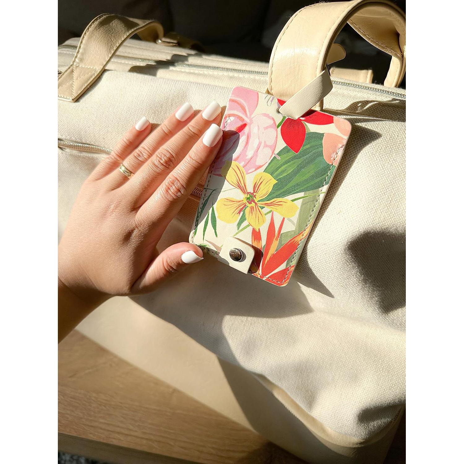 Etiqueta de Maleta Ban.do Getaway de Cuero Vegano 11.4x7.6cm