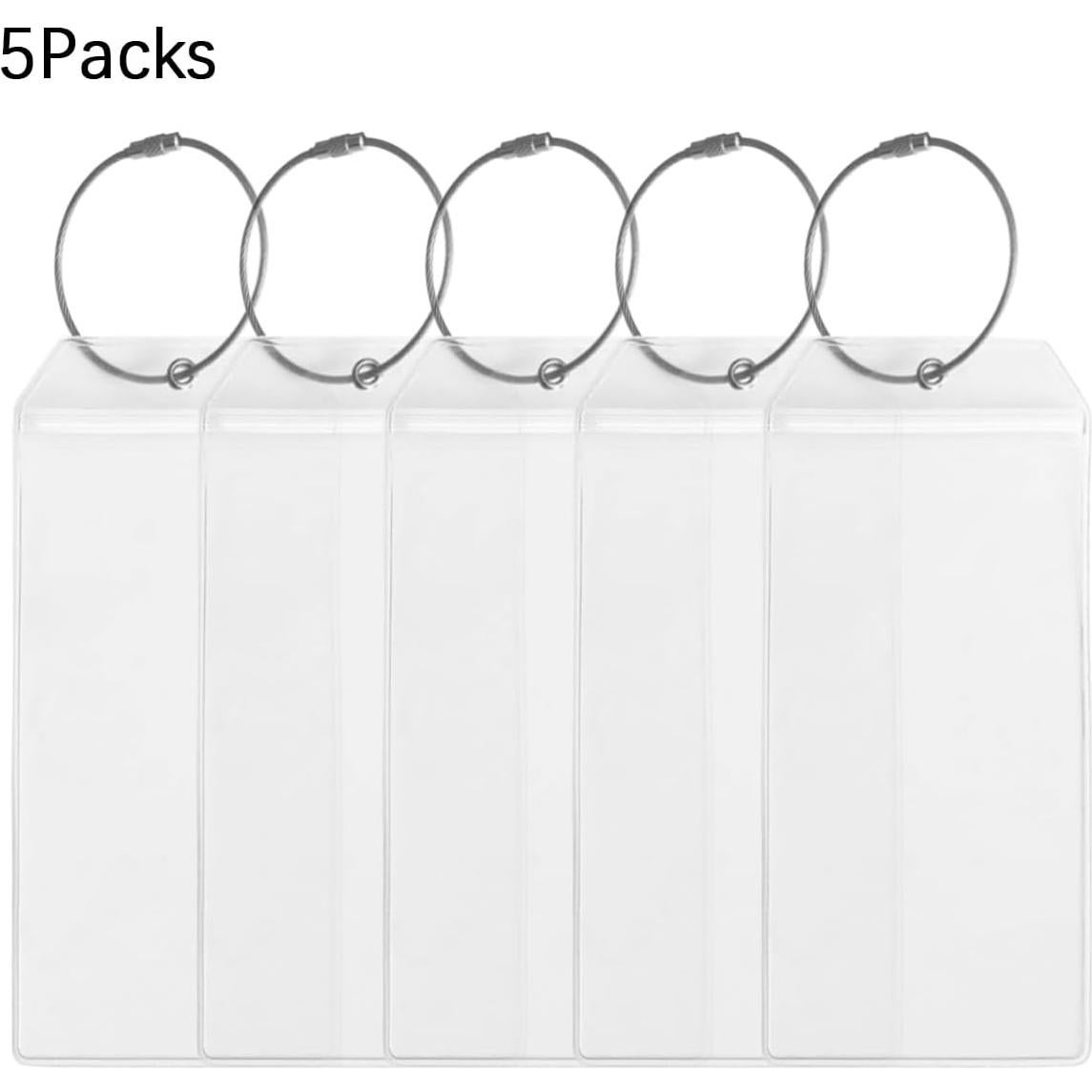 5 Pack Etiquetas de Equipaje de Crucero COOINS Impermeables