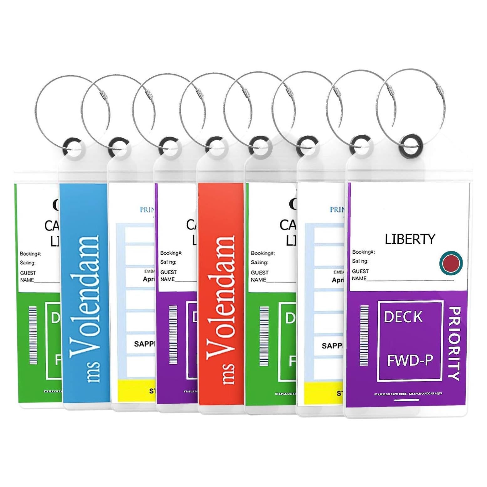 Soporte de Etiquetas de Equipaje Highwind 4 Pack - Impermeables