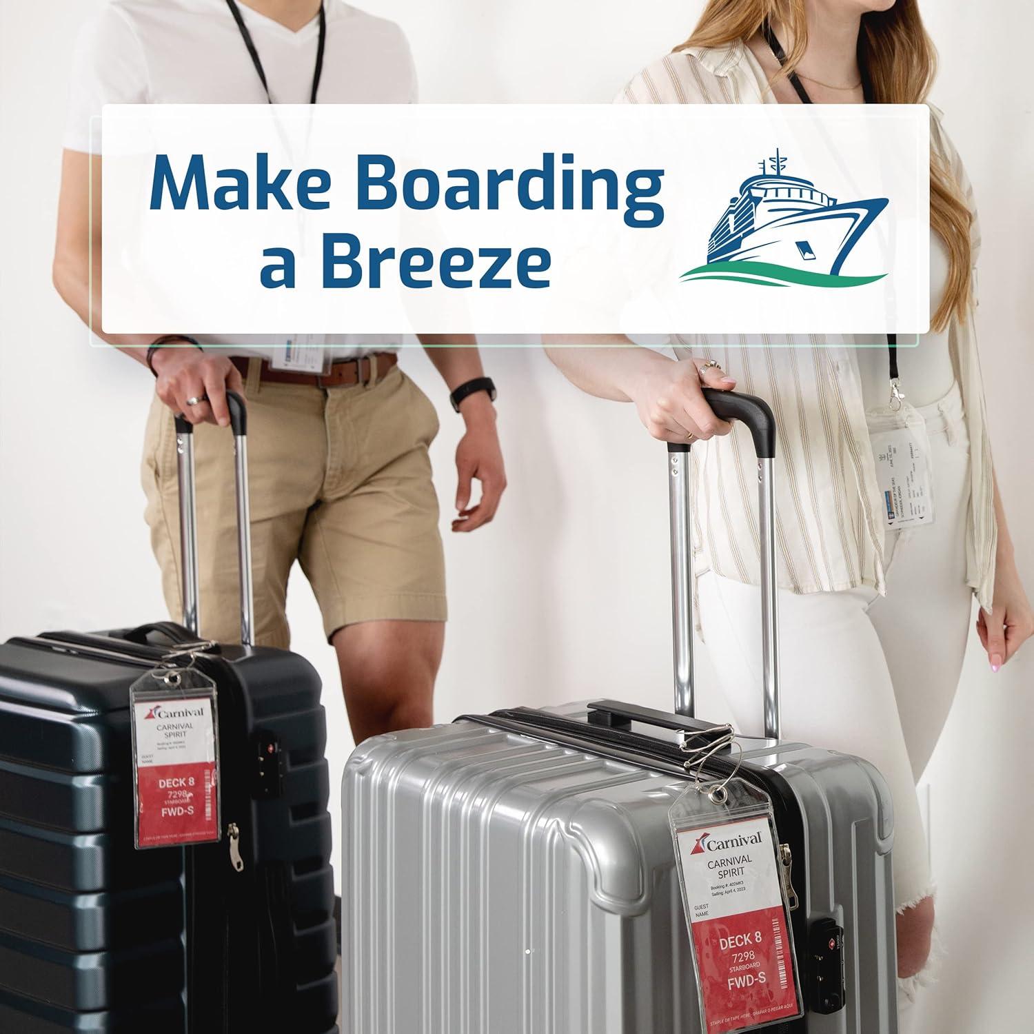 Soporte de Etiquetas de Equipaje Highwind 4 Pack - Impermeables