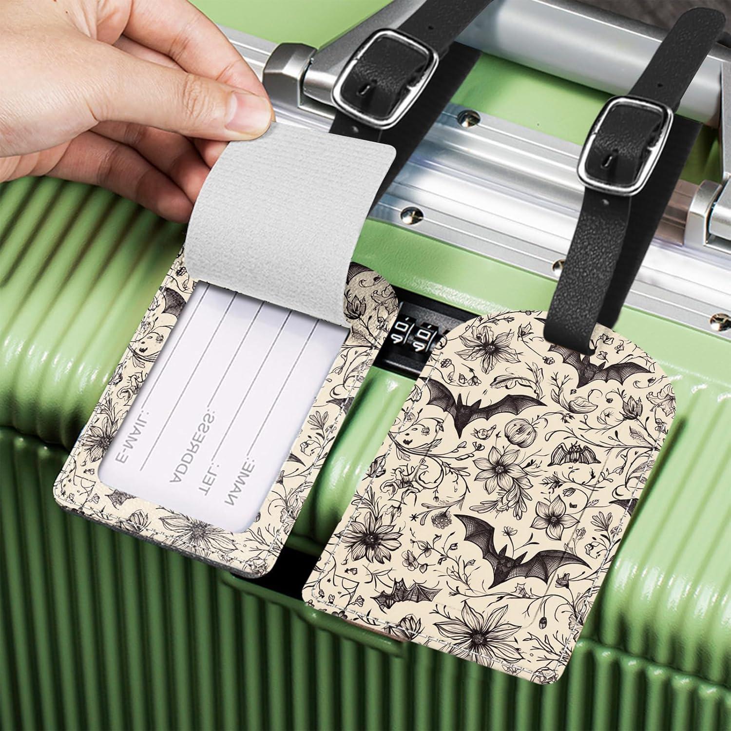 Etiquetas de Equipaje Cabreche 2 Piezas con Privacidad 7.1x10.9 cm