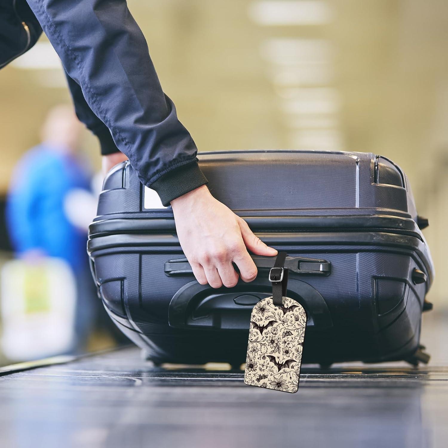 Etiquetas de Equipaje Cabreche 2 Piezas con Privacidad 7.1x10.9 cm