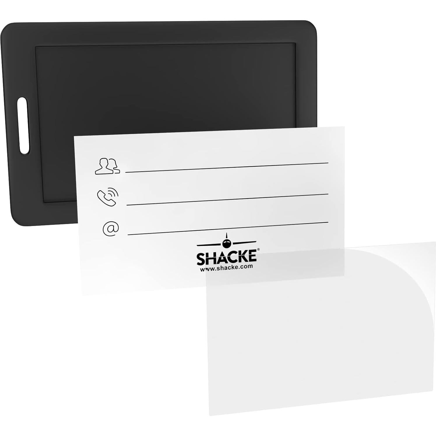 Etiqueta de Equipaje Médico Shacke 10.16x6.35cm Flexible