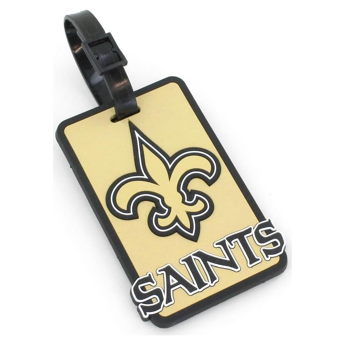 Etiqueta de Bolsa Suave NFL Aminco New Orleans Saints 19 cm