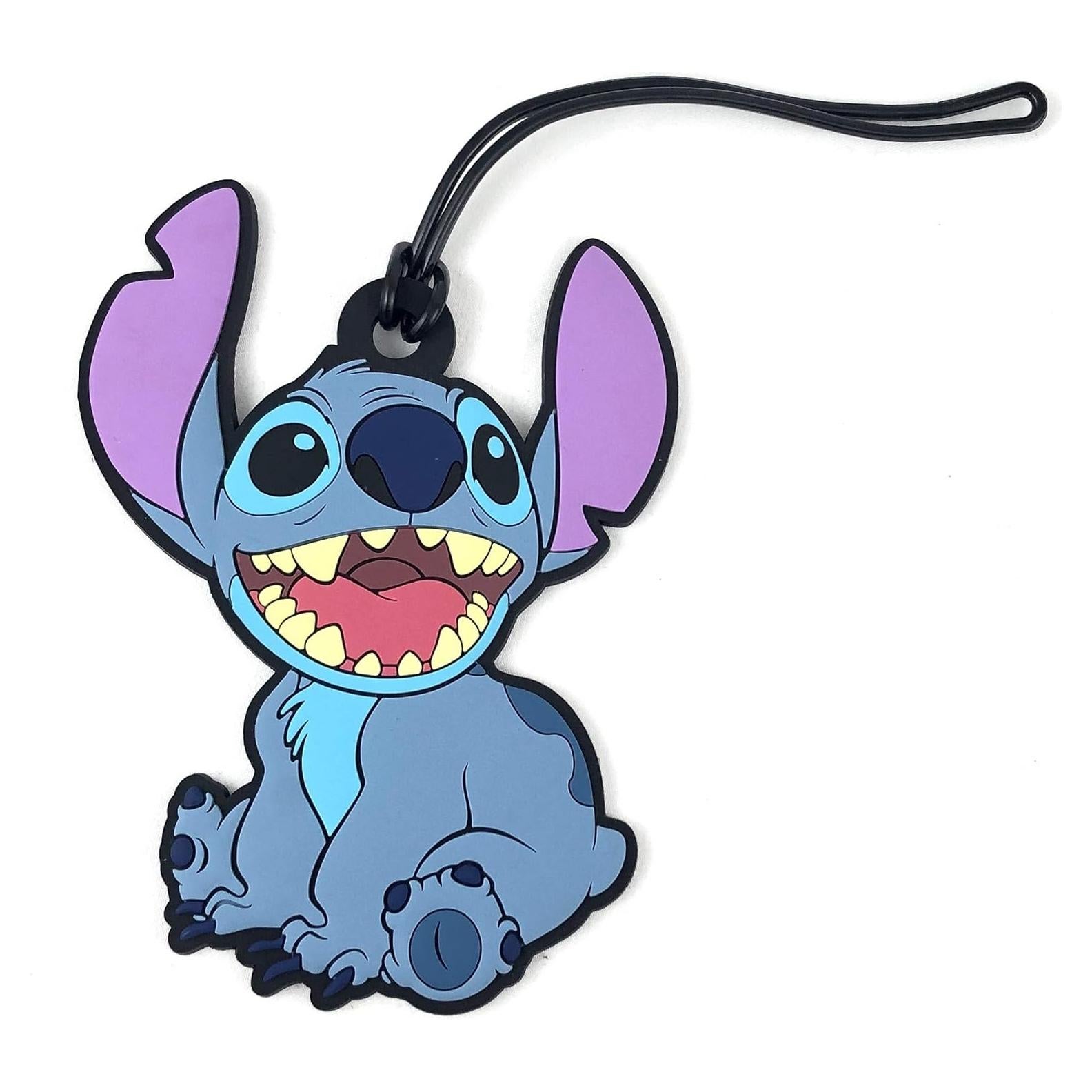 Etiqueta de Equipaje Lilo & Stitch Jerry Leigh PVC Azul