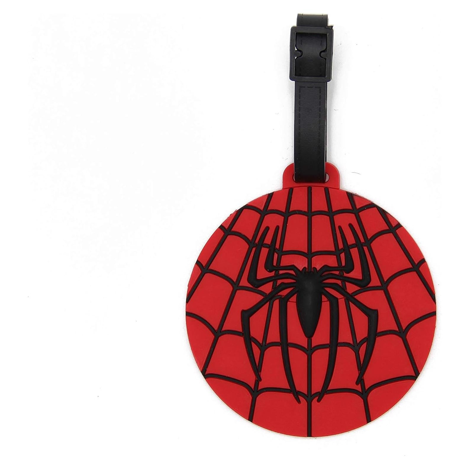 Etiqueta de Equipaje Caricatura Ajustable Goma 7.6x10.2cm