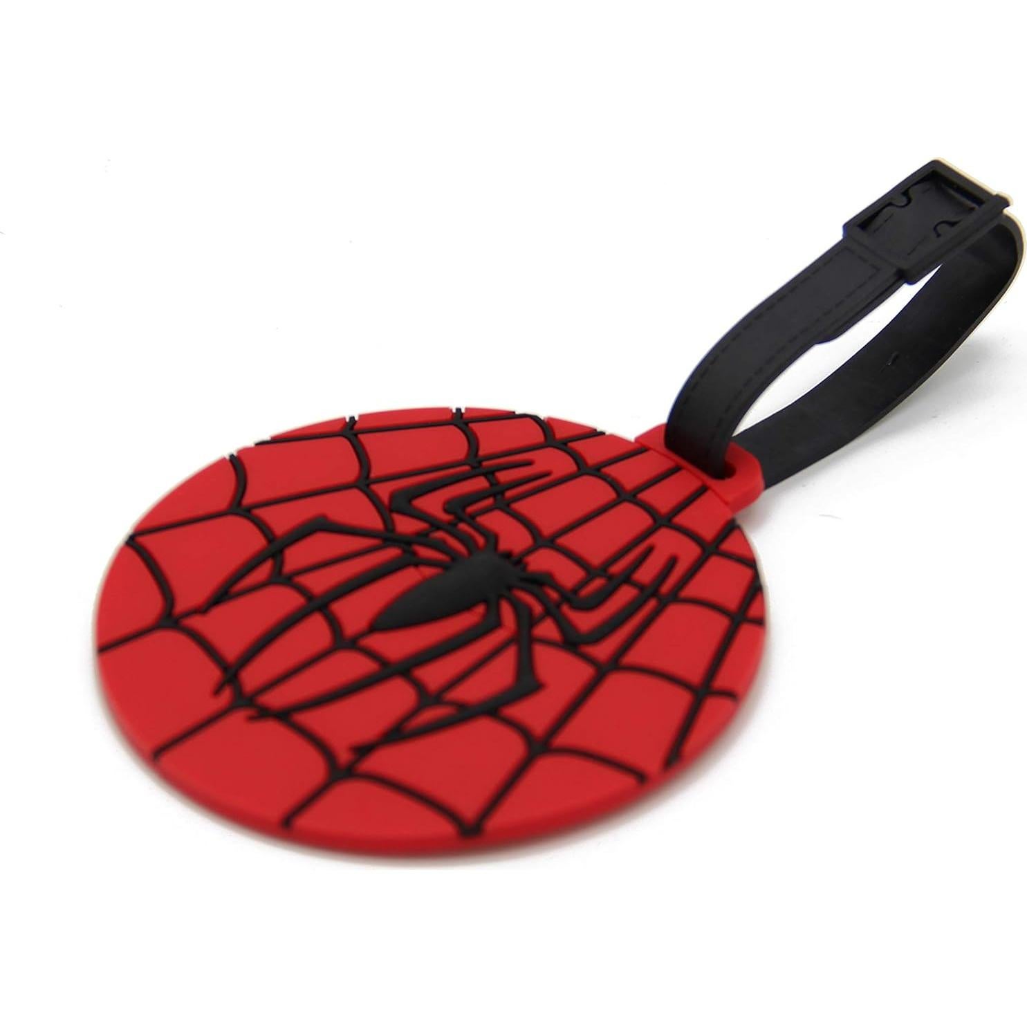 Etiqueta de Equipaje Caricatura Ajustable Goma 7.6x10.2cm