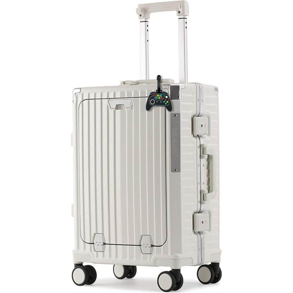 Etiqueta de Equipaje Silicona QFSH Controlador Retro 11x6 cm