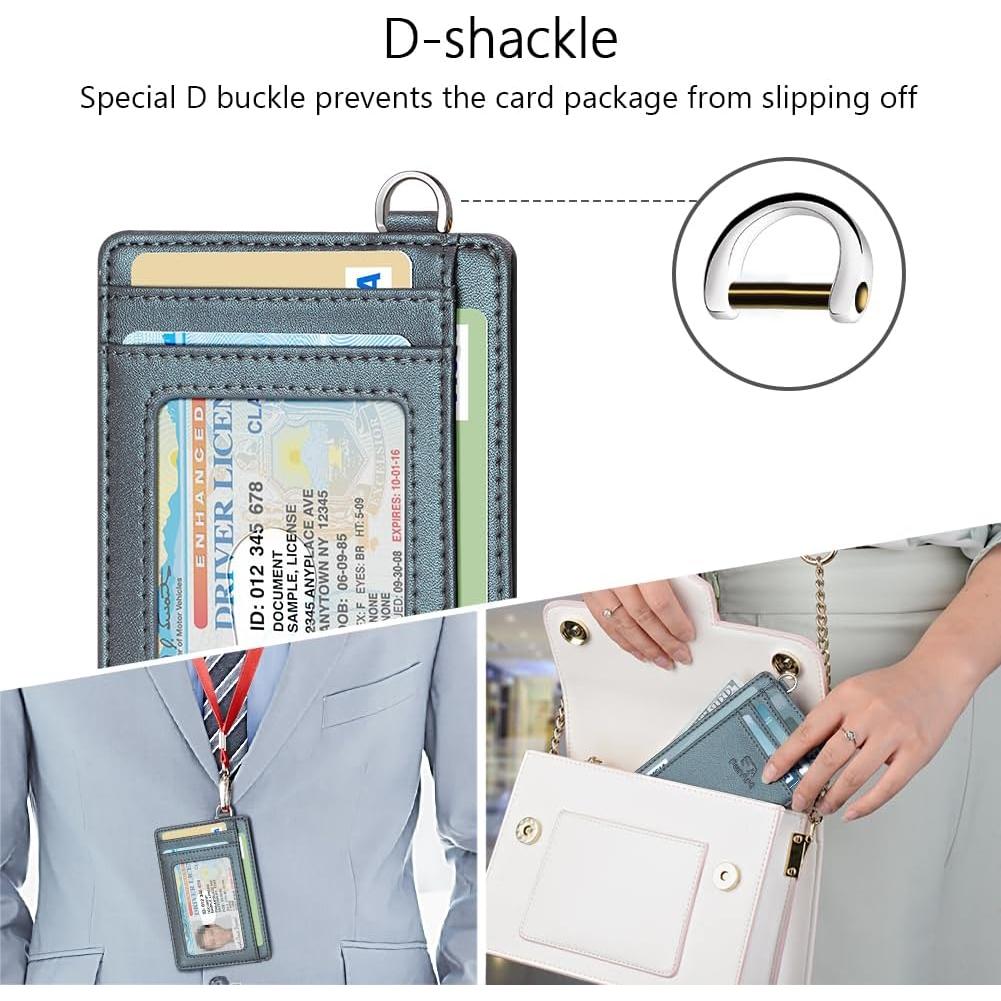 Cartera Minimalista FurArt Slim RFID para Hombres - Gris Perla