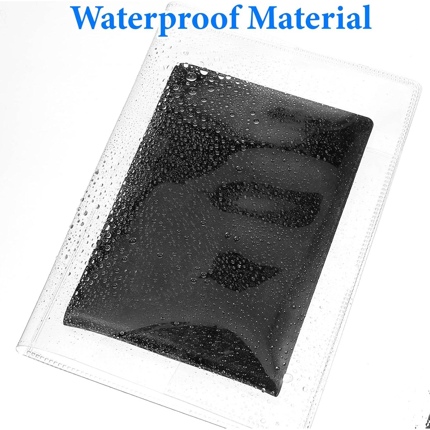 Paquete de 10 fundas de pasaporte transparentes IANFAN