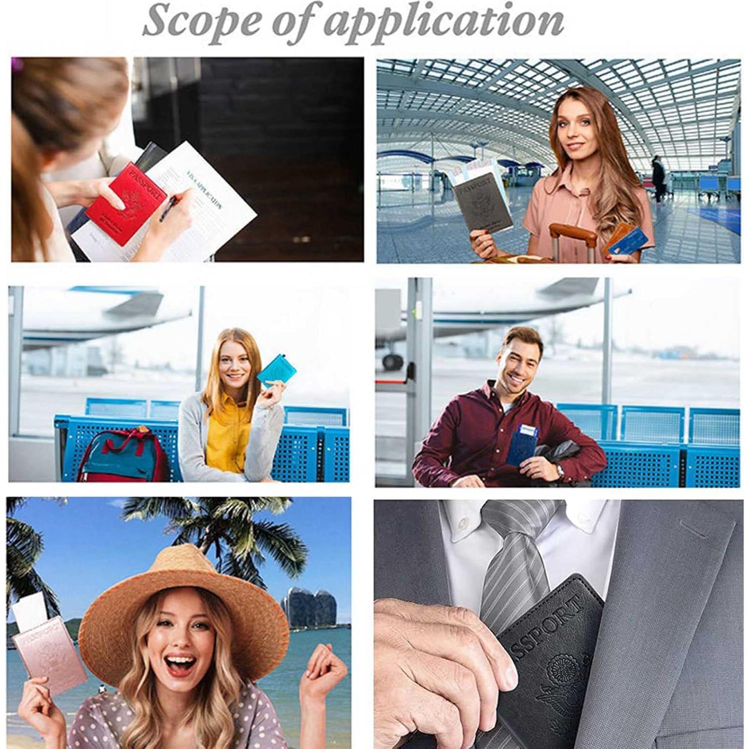 Combo Porta Pasaporte y Tarjeta de Vacunación Redify - 2 Piezas