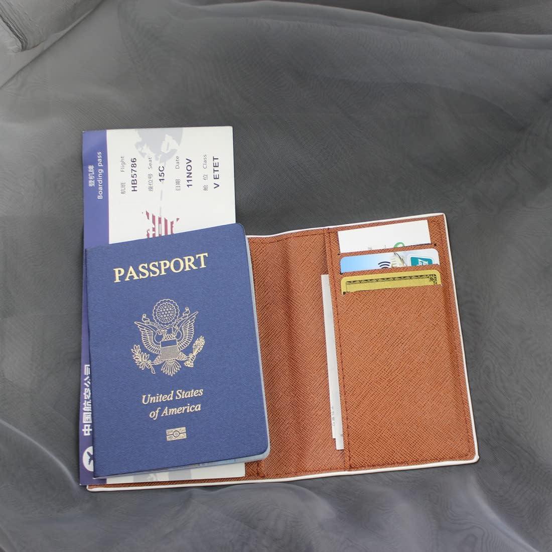 Cartera de Pasaporte para Mujeres MayeBridge - Corona - 9.9x13.7cm